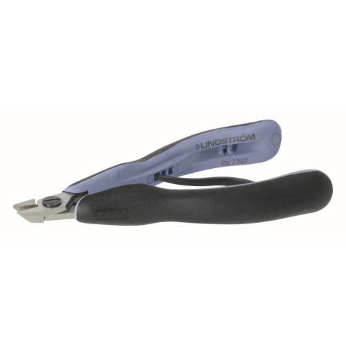 Alicates de precisión stubby ERGO™ con punta oblicua plana y mango sintético para cadenas de joyería | RX 7392